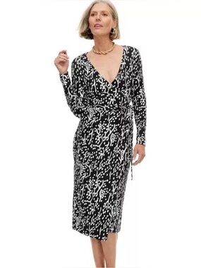 NWT Diane Von Furstenberg Wrap Dress Size XXL Iconic Classic DVF Timeless S5